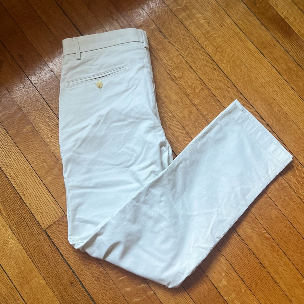 Joseph Abboud White Men's Chino Pants